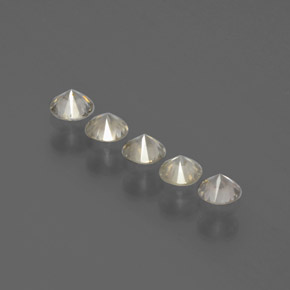 캐럿 천연 샴페인 다이아몬드 보석, 라운드 컷, SI