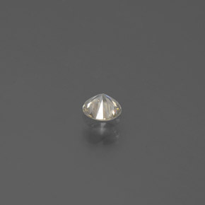 0.12캐럿 천연 샴페인 다이아몬드, 라운드 컷, 3.26 mm, SI