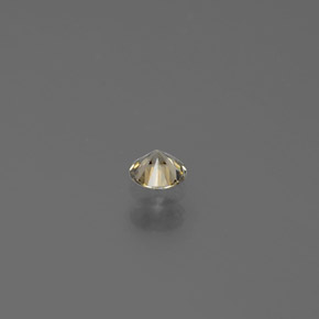 0.12캐럿 천연 샴페인 다이아몬드, 라운드 컷, 3.06 mm, SI