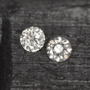 0.05캐럿 천연 화이트 다이아몬드 보석, 라운드 컷, 1.83 mm, VS