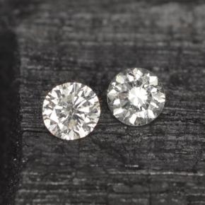 0.05캐럿 천연 화이트 다이아몬드 보석, 라운드 컷, 1.83 mm, VS