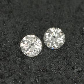 캐럿 천연 화이트 다이아몬드 보석, 라운드 컷, 1.90 mm, VS