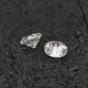 캐럿 천연 화이트 다이아몬드 보석, 라운드 컷, 1.90 mm, VS