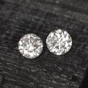 캐럿 천연 화이트 다이아몬드 보석, 라운드 컷, 1.82 mm, VS