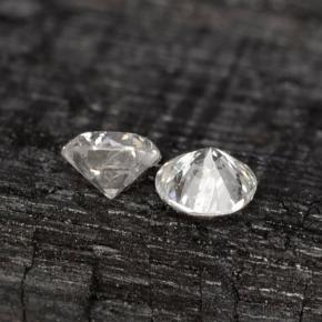 캐럿 천연 화이트 다이아몬드 보석, 라운드 컷, 1.82 mm, VS