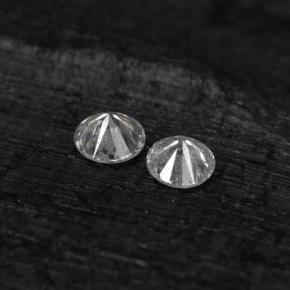 0.05캐럿 천연 화이트 다이아몬드 보석, 라운드 컷, 1.93 mm, VS