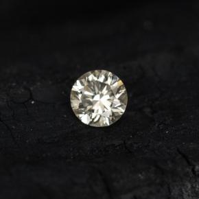 0.08캐럿 천연 무색 다이아몬드, 라운드 컷, 2.79 mm, VS-SI