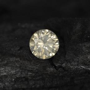 0.13캐럿 천연 무색 다이아몬드, 라운드 컷, 3.11 mm, VS-SI