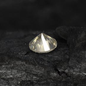 0.13캐럿 천연 무색 다이아몬드, 라운드 컷, 3.11 mm, VS-SI