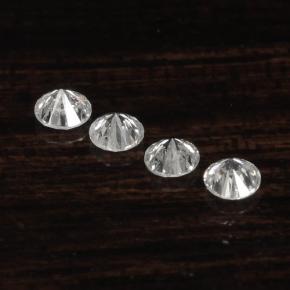 캐럿 천연 화이트 다이아몬드 보석, 라운드 컷, 1.81 mm, VS-SI