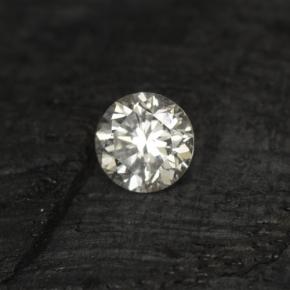 0.07캐럿 천연 화이트 다이아몬드, 라운드 컷, 2.53 mm, VS-SI