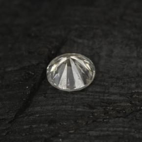 0.07캐럿 천연 화이트 다이아몬드, 라운드 컷, 2.53 mm, VS-SI