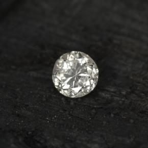 0.05캐럿 천연 화이트 다이아몬드, 라운드 컷, 2.19 mm, VS-SI