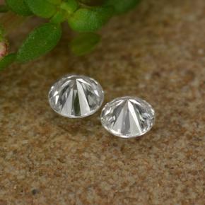 0.06캐럿 천연 화이트 다이아몬드 보석, 라운드 컷, 2.04 mm, VS-SI