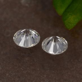 0.07캐럿 천연 화이트 다이아몬드 보석, 라운드 컷, 2.02 mm, VS-SI