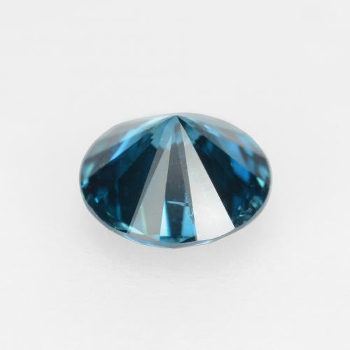 0.28캐럿 천연 런던 블루 다이아몬드, 라운드 컷, 4.21 mm, VS-SI