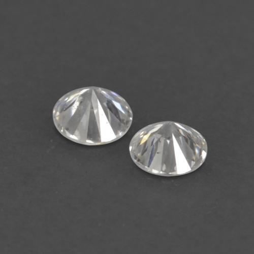 0.03캐럿 천연 따뜻한 화이트 다이아몬드 보석, 라운드 컷, 1.73 mm, VVS-VS