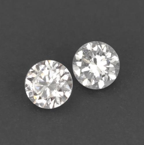 0.02캐럿 천연 따뜻한 화이트 다이아몬드 보석, 라운드 컷, 1.67 mm, VVS-VS