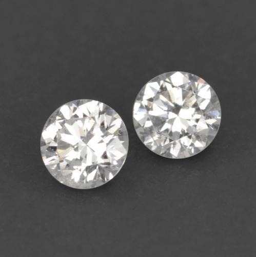 0.03캐럿 천연 따뜻한 화이트 다이아몬드 보석, 라운드 컷, 1.70 mm, VVS-VS