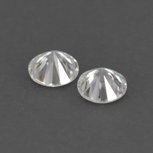 0.03캐럿 천연 따뜻한 화이트 다이아몬드 보석, 라운드 컷, 1.71 mm, VS