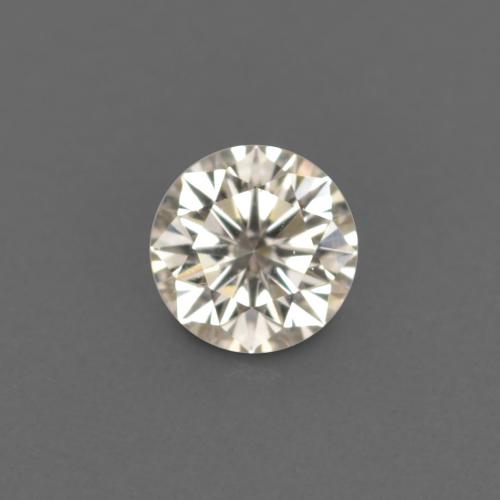 0.09캐럿 천연 따뜻한 화이트 다이아몬드, 라운드 컷, 2.79 mm, VVS-VS