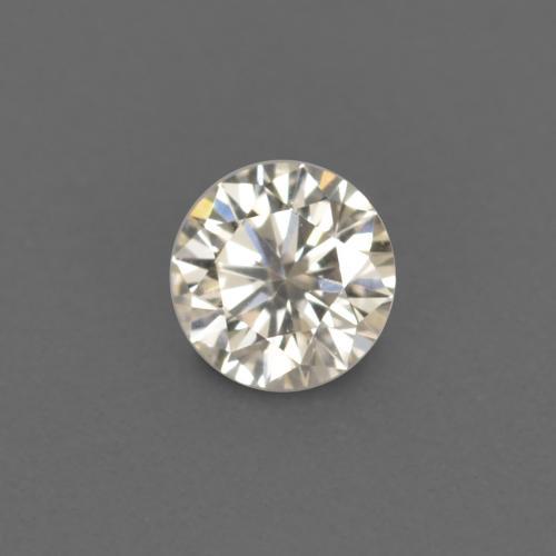 0.09캐럿 천연 따뜻한 화이트 다이아몬드, 라운드 컷, 2.79 mm, VVS-VS