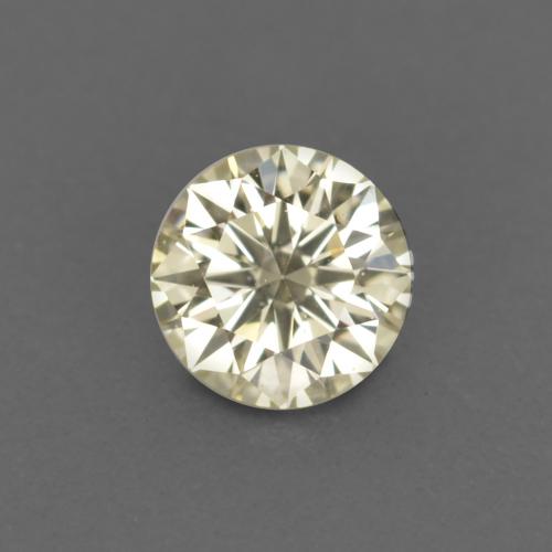 0.13캐럿 천연 샴페인 다이아몬드, 라운드 컷, 3.25 mm, VVS-VS
