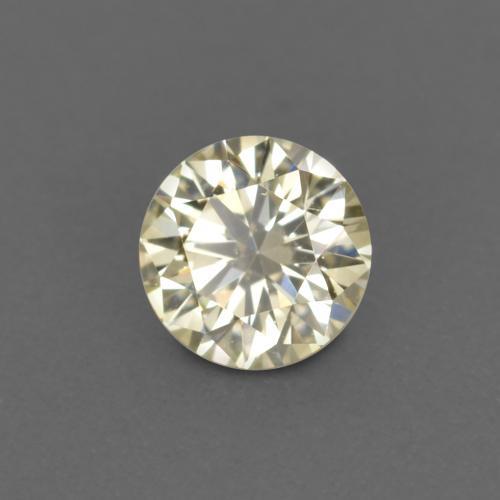 0.13캐럿 천연 샴페인 다이아몬드, 라운드 컷, 3.25 mm, VVS-VS