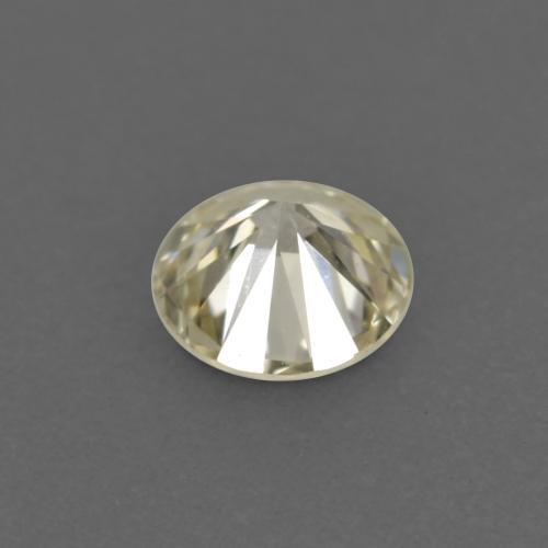 0.13캐럿 천연 샴페인 다이아몬드, 라운드 컷, 3.25 mm, VVS-VS