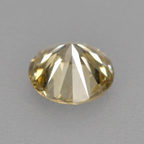 0.30캐럿 천연 코냑 다이아몬드, 라운드 컷, 4.20 mm, VVS-VS