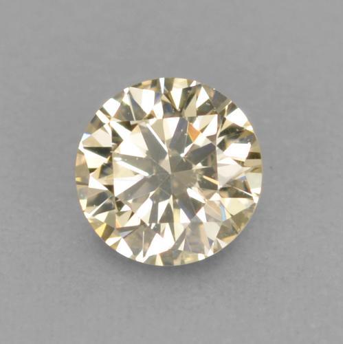 0.11캐럿 천연 샴페인 다이아몬드, 라운드 컷, 3.14 mm, VVS-VS
