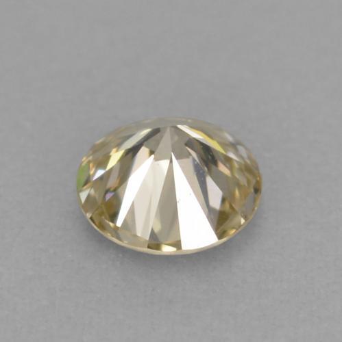 0.11캐럿 천연 샴페인 다이아몬드, 라운드 컷, 3.14 mm, VVS-VS