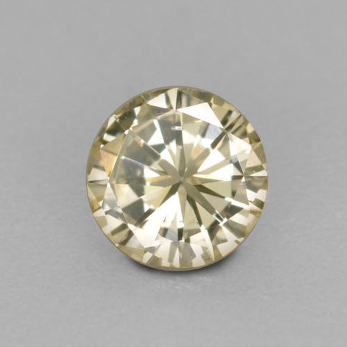 0.16캐럿 천연 샴페인 다이아몬드, 라운드 컷, 3.88 mm, VS