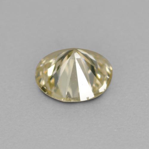 0.16캐럿 천연 샴페인 다이아몬드, 라운드 컷, 3.88 mm, VS
