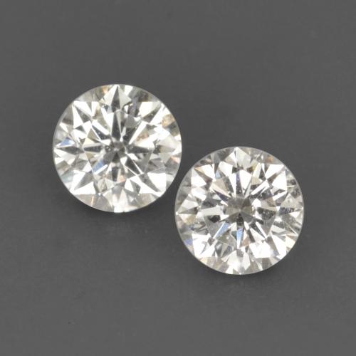 0.16캐럿 천연 I 다이아몬드 보석, 라운드 컷, 2.72 mm, VVS-VS