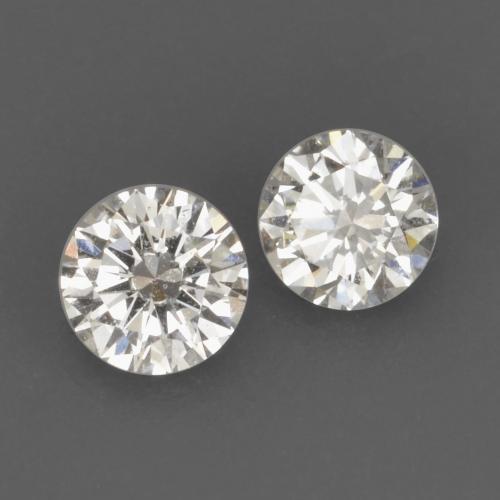 0.16캐럿 천연 I 다이아몬드 보석, 라운드 컷, 2.72 mm, VVS-VS