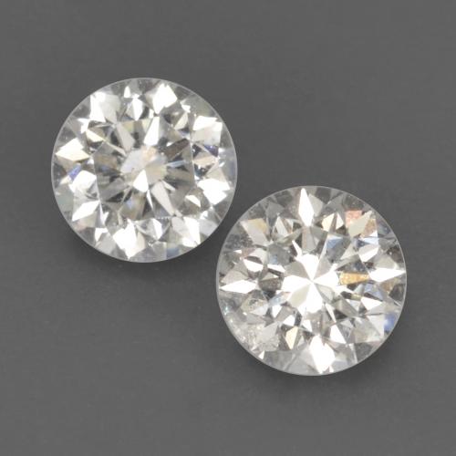 0.23캐럿 천연 H 다이아몬드 보석, 라운드 컷, 3.02 mm, VVS-VS