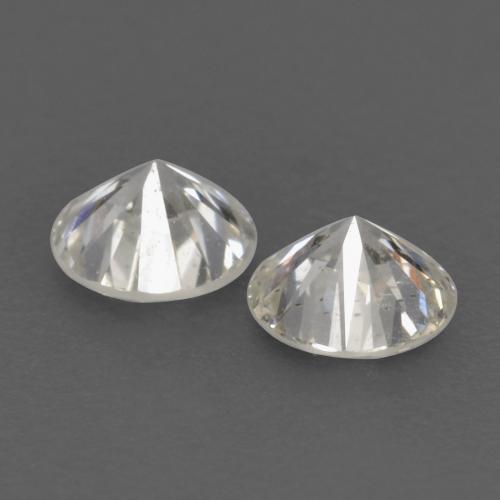 0.23캐럿 천연 H 다이아몬드 보석, 라운드 컷, 3.02 mm, VVS-VS
