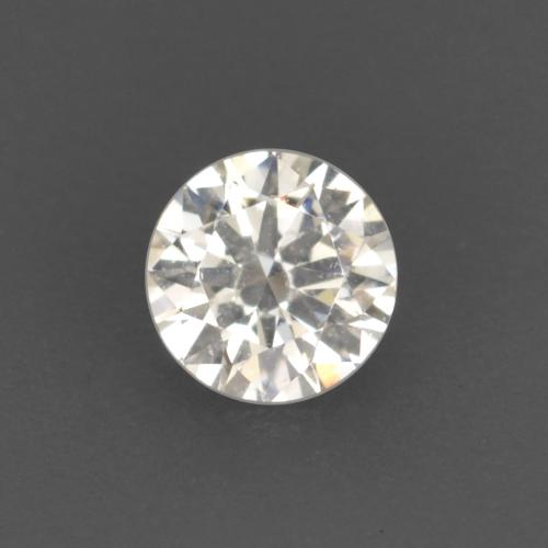 0.09캐럿 천연 따뜻한 화이트 다이아몬드, 라운드 컷, 2.89 mm, VVS-VS