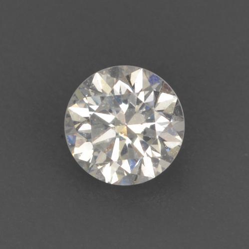 0.12캐럿 천연 따뜻한 화이트 다이아몬드, 라운드 컷, 3.06 mm, VVS-VS