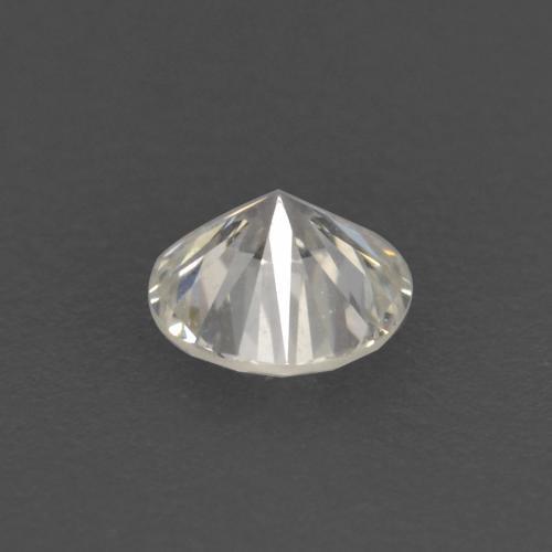 0.12캐럿 천연 따뜻한 화이트 다이아몬드, 라운드 컷, 3.06 mm, VVS-VS