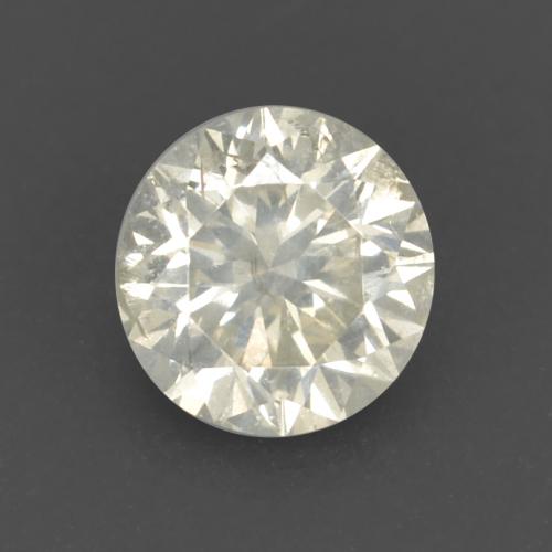 0.16캐럿 천연 따뜻한 화이트 다이아몬드, 라운드 컷, 3.34 mm, VS
