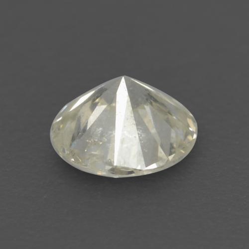 0.16캐럿 천연 따뜻한 화이트 다이아몬드, 라운드 컷, 3.34 mm, VS