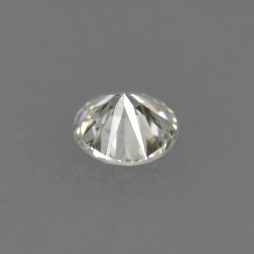 0.02캐럿 천연 따뜻한 화이트 다이아몬드, 라운드 컷, 1.61 mm, VS