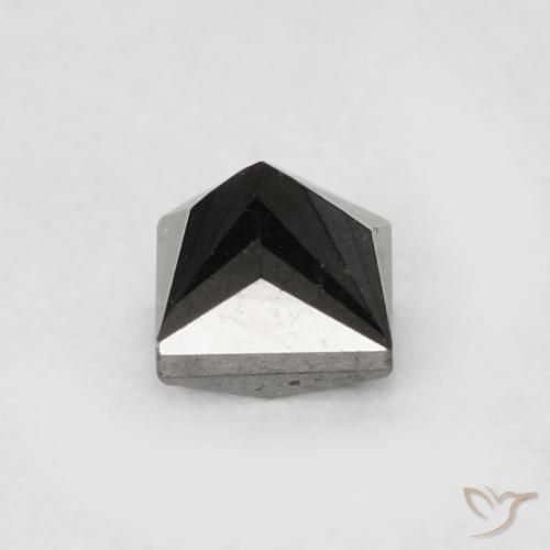 0.20캐럿 천연 검은색 다이아몬드, 정사각형, 불투명체