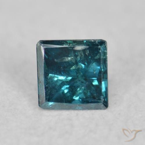 0.04ct 자연스러운 파란색 다이아몬드, 정사각형, VS