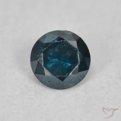 0.04ct 자연스러운 파란색 다이아몬드, 둥근, VS