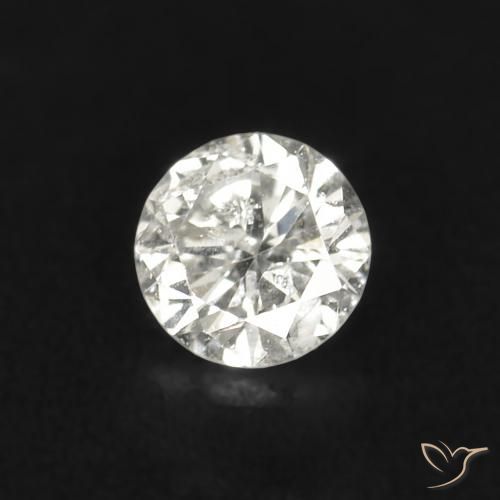 0.04ct 자연스러운 I 다이아몬드, 둥근, VS-SI