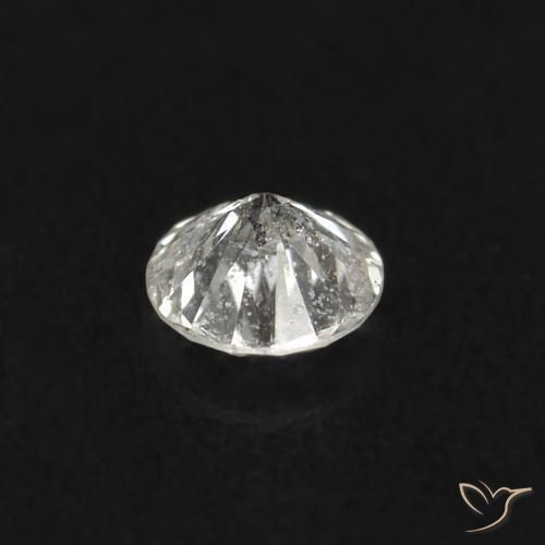 0.02캐럿 천연 I 다이아몬드, 라운드 컷, 2.00 mm, SI