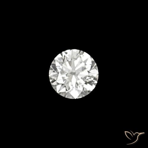 0.04ct D 다이아몬드, 둥근, VVS